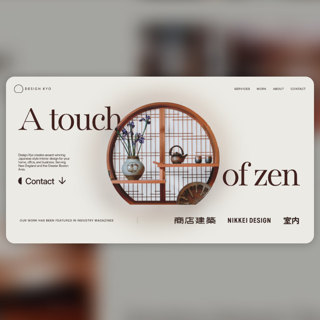 Design Kyo studio website