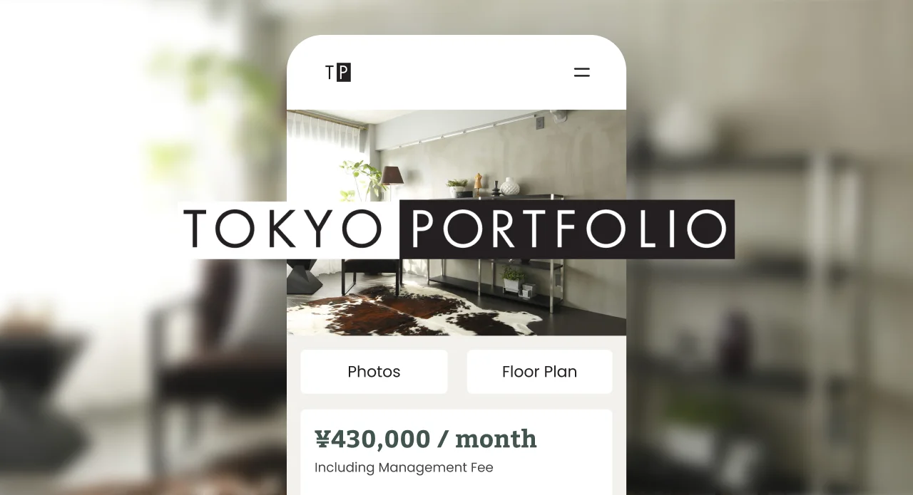 Tokyo Portfolio: Website redesign of a real estate listings website for lead generation