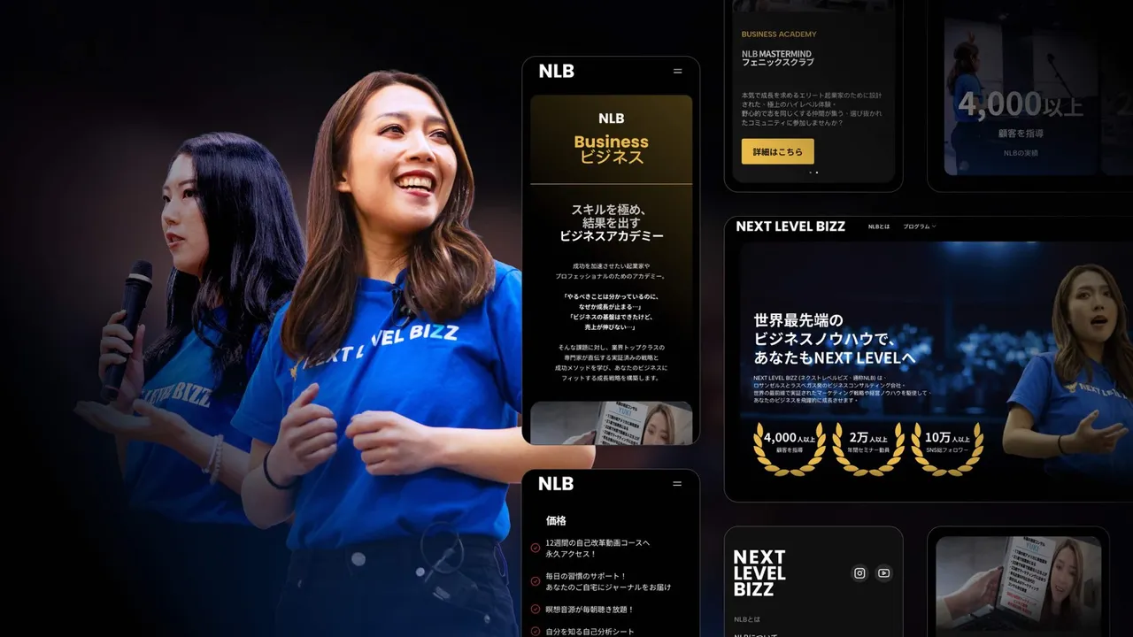 Next Level Bizz corporate website